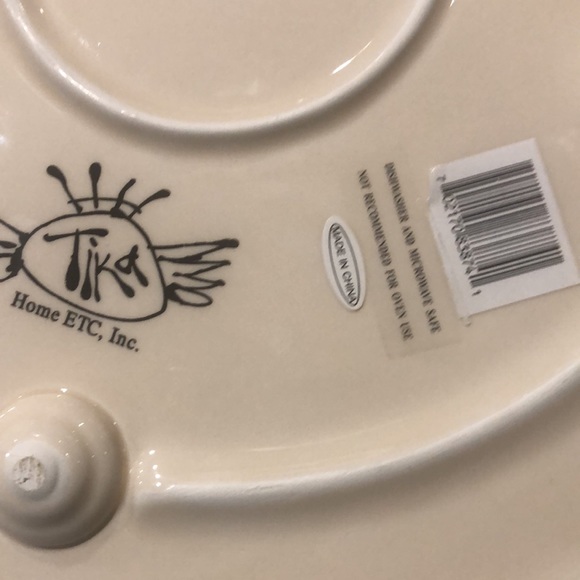 Tika Home ETC. crab/Tabasco platter NWT - Picture 4 of 4